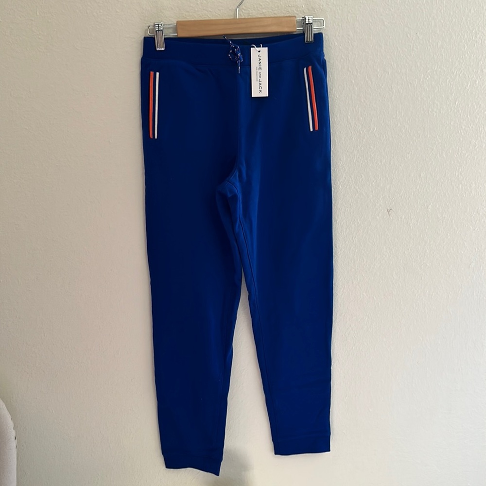Janie and Jack royal blue jogger in size 16